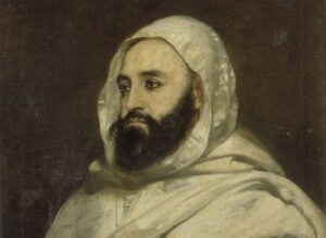 Portrait de l'émir Abdelkader en 1852